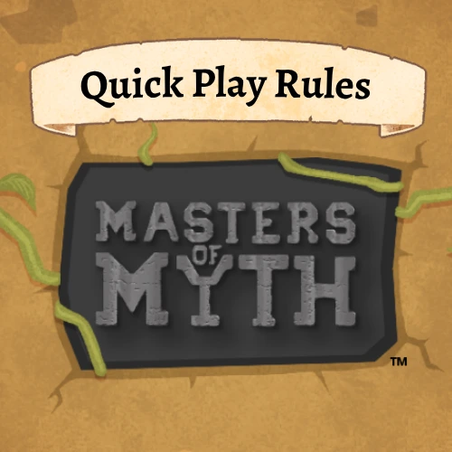 Masters of Myth quick play rules