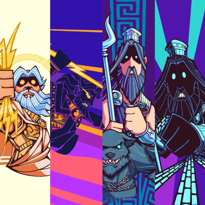 Zeus and Hades artwork