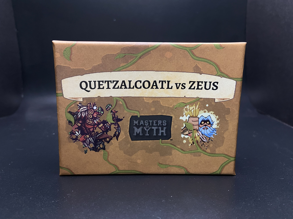 Masters of Myth Quetzalcoatl vs Zeus Deck Pack